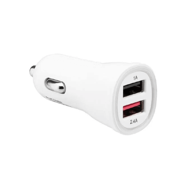 12V Car to Dual USB Adapter